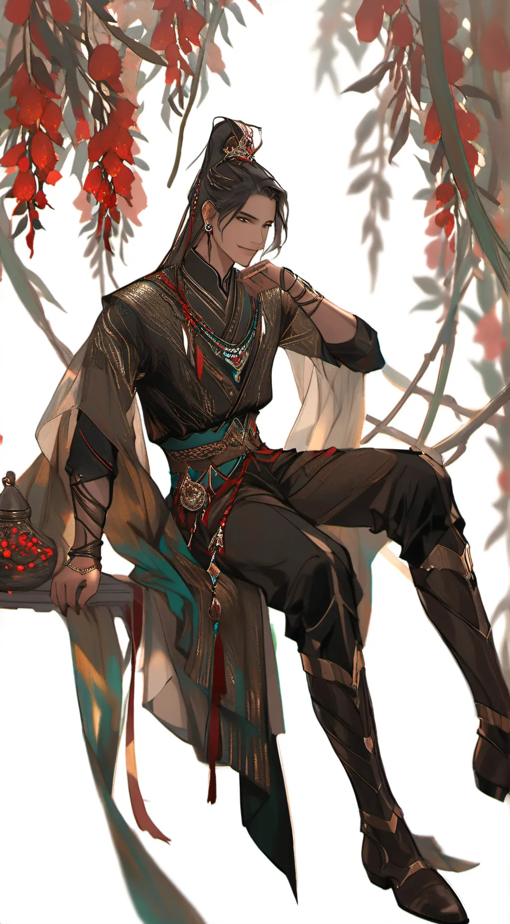 ai character: Jayocb  background