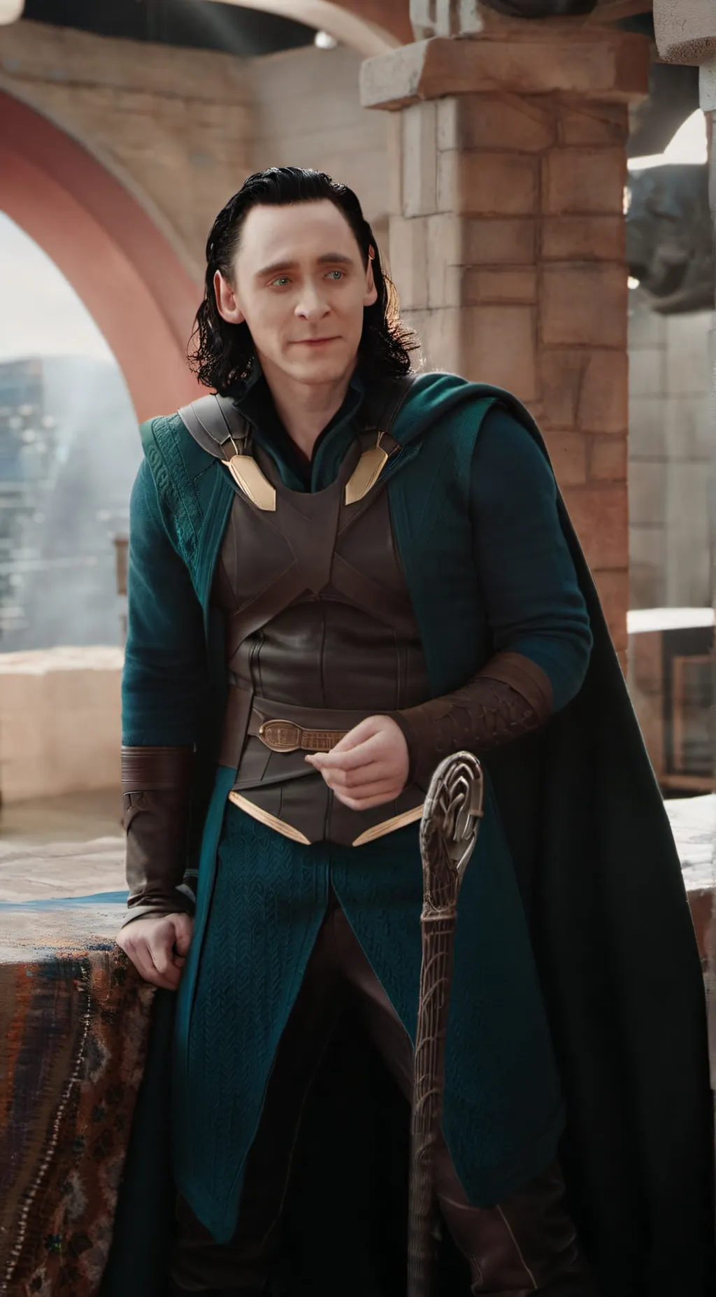 ai character: Loki background