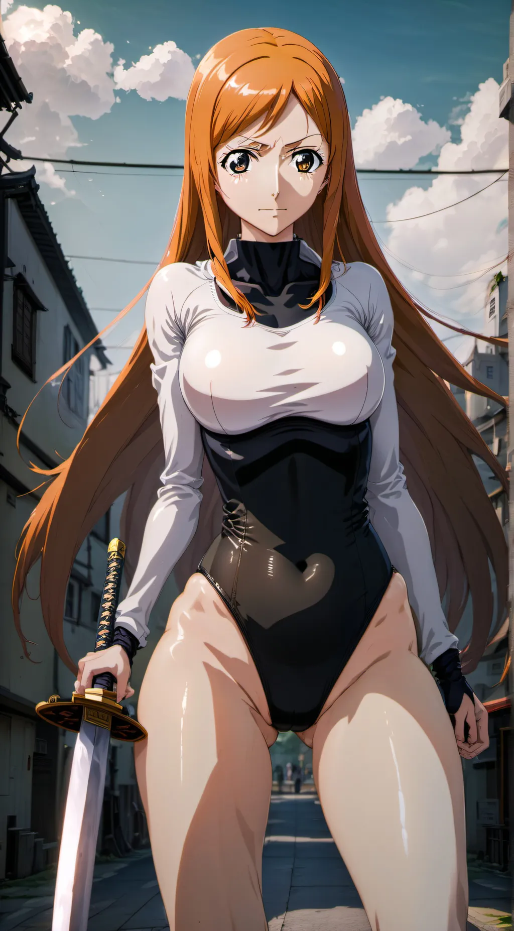 ai character: orihime inoue background