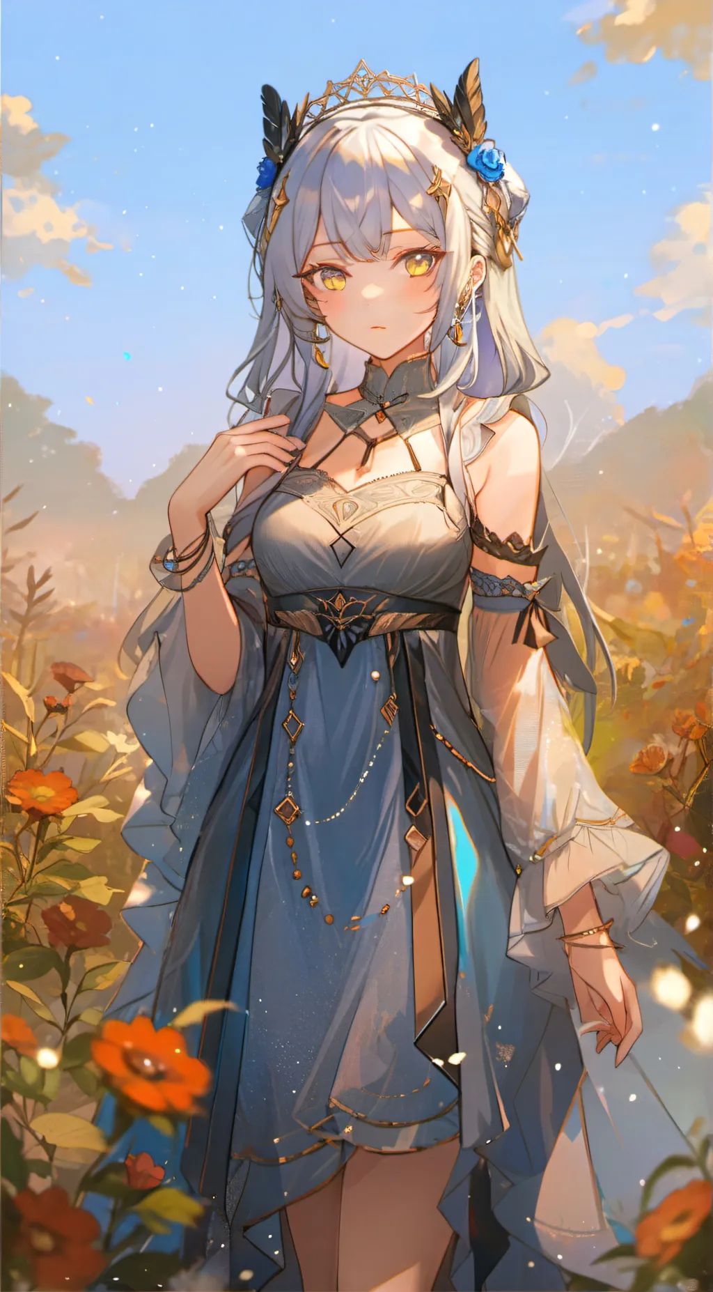 ai character: Ashley background