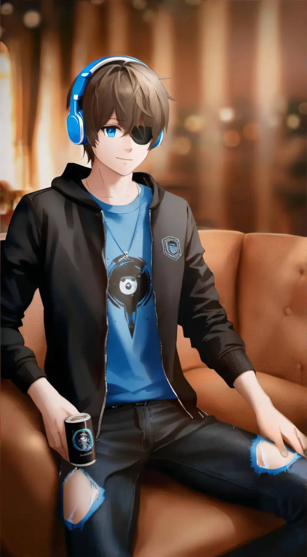 ai character: eystreem  background