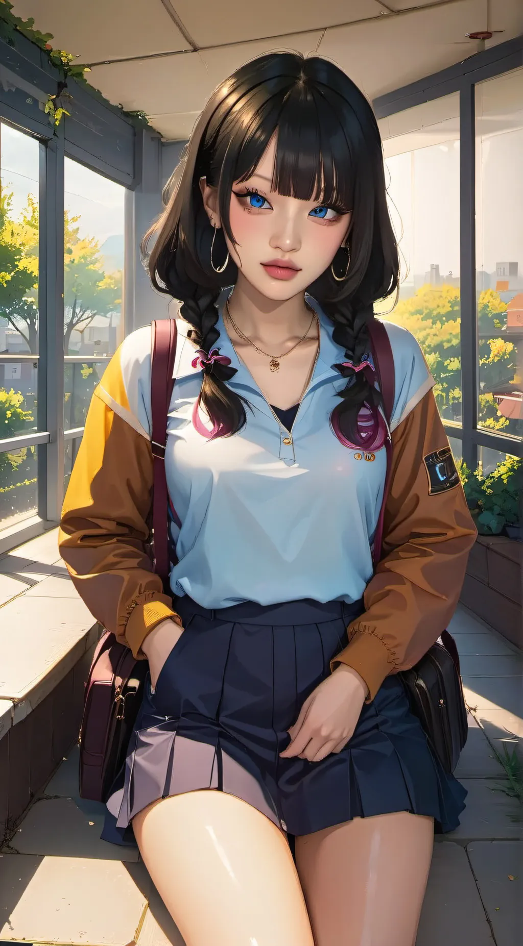 ai character: minnie background