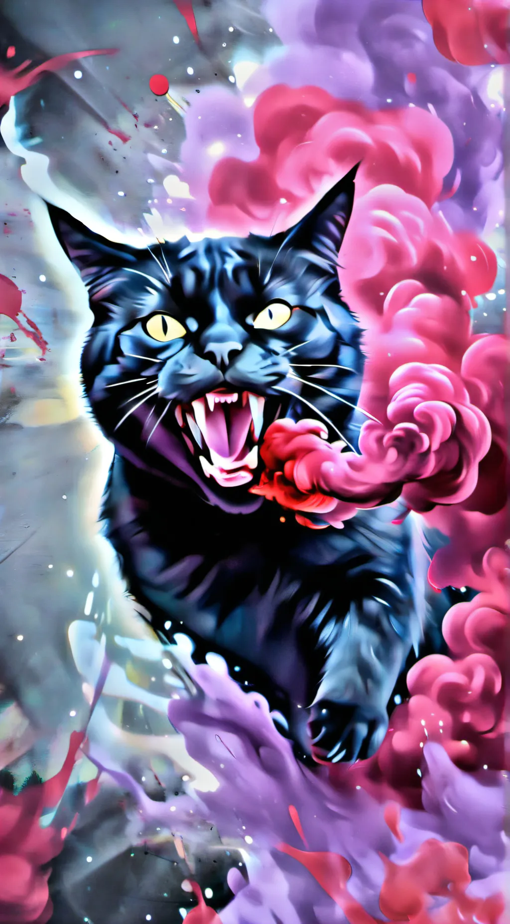 ai character: catnap background