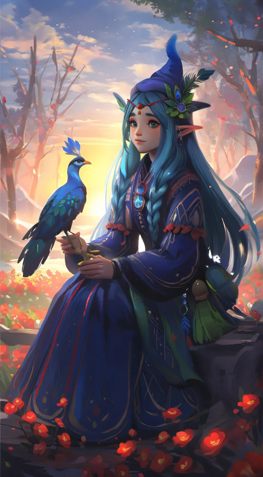 ai character: Avia background
