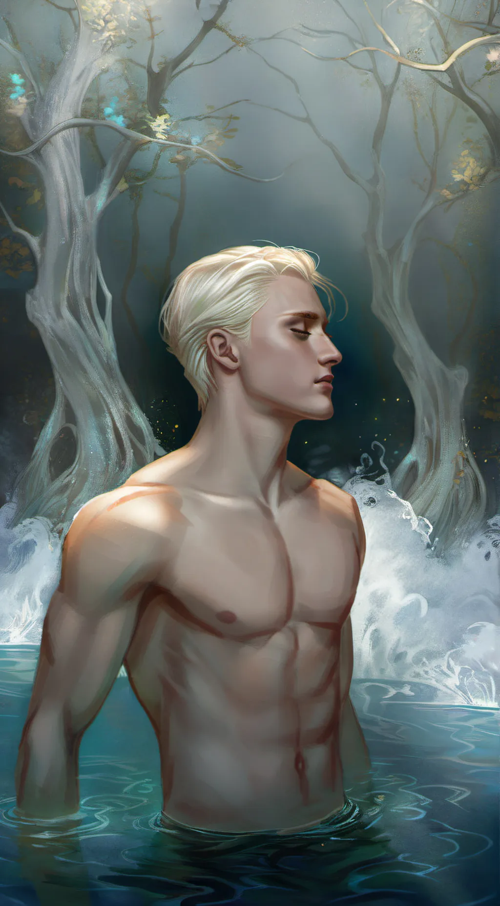 ai character: Draco malfoy (18+) background