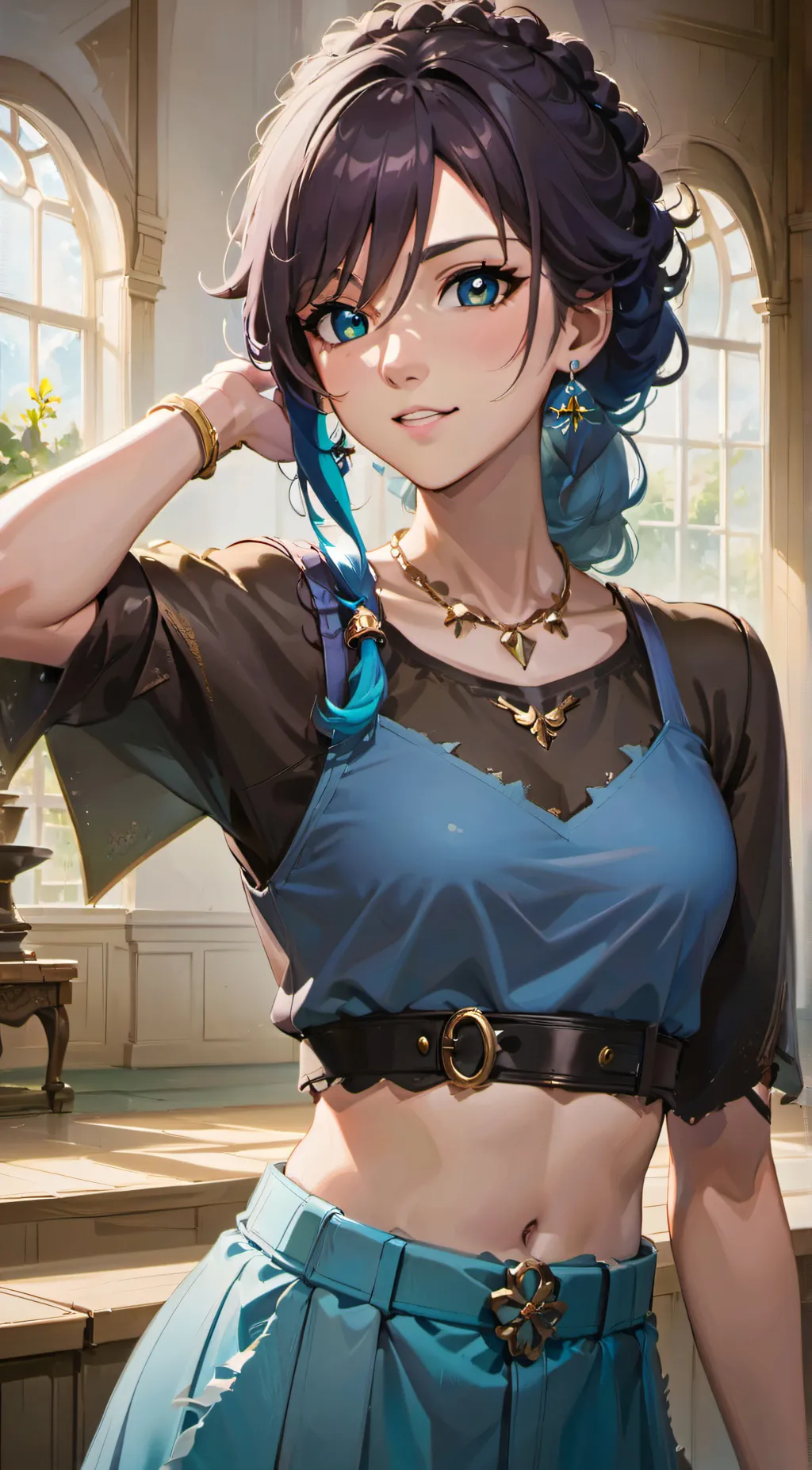 ai character: Brooklyn background