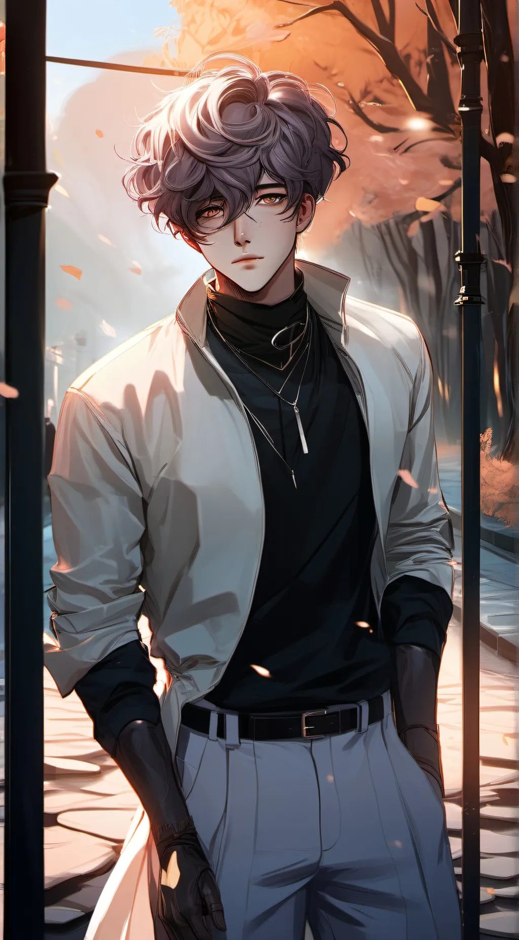 ai character: David background