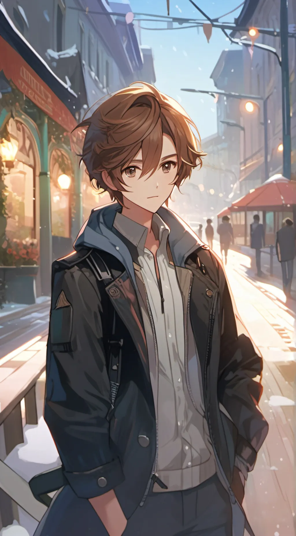 ai character: My al boyfriend  background