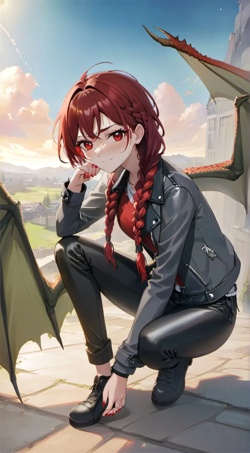 ai character: Delia background