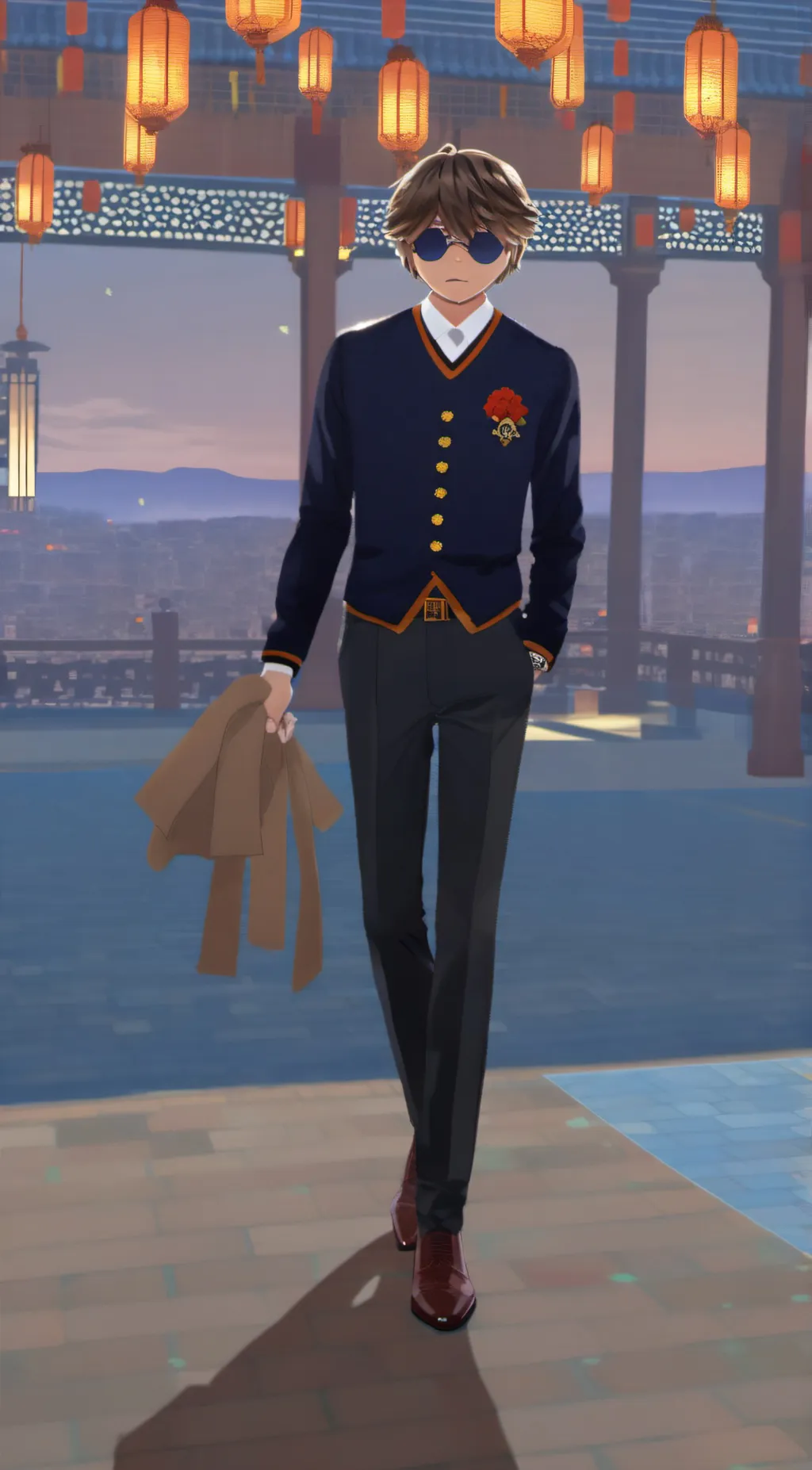 ai character: Brance  background
