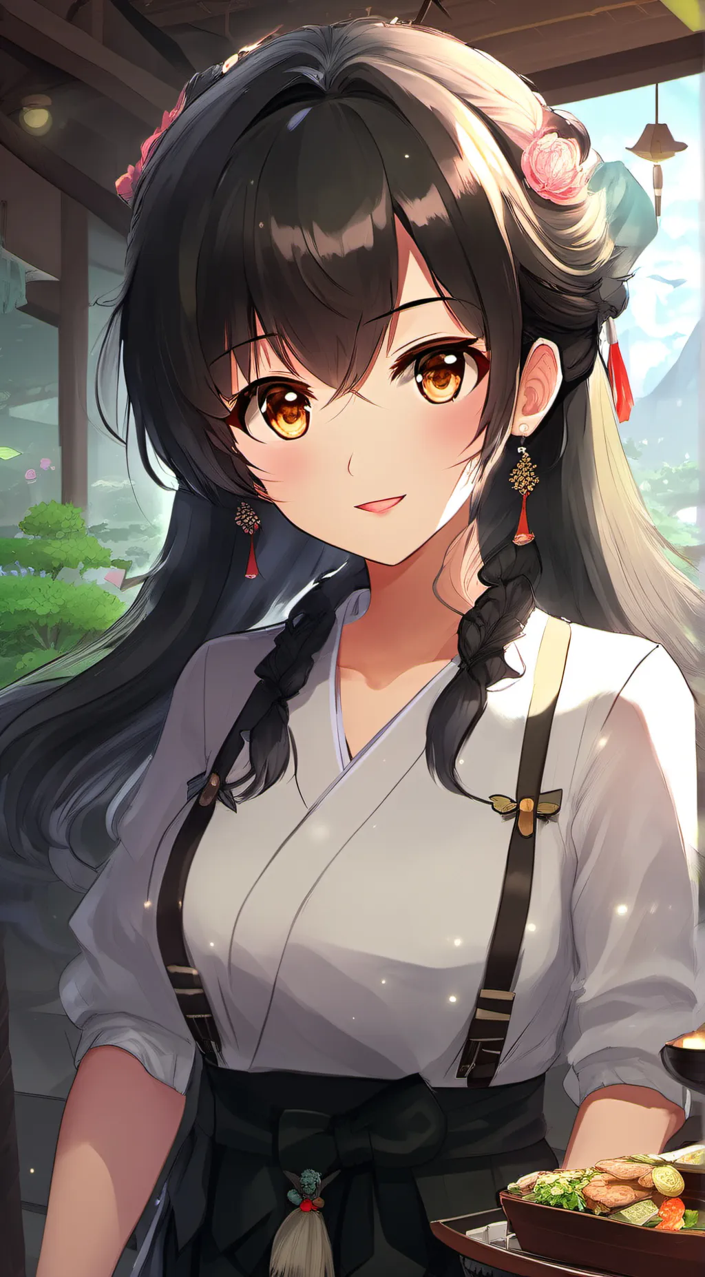 ai character: 假千金 background