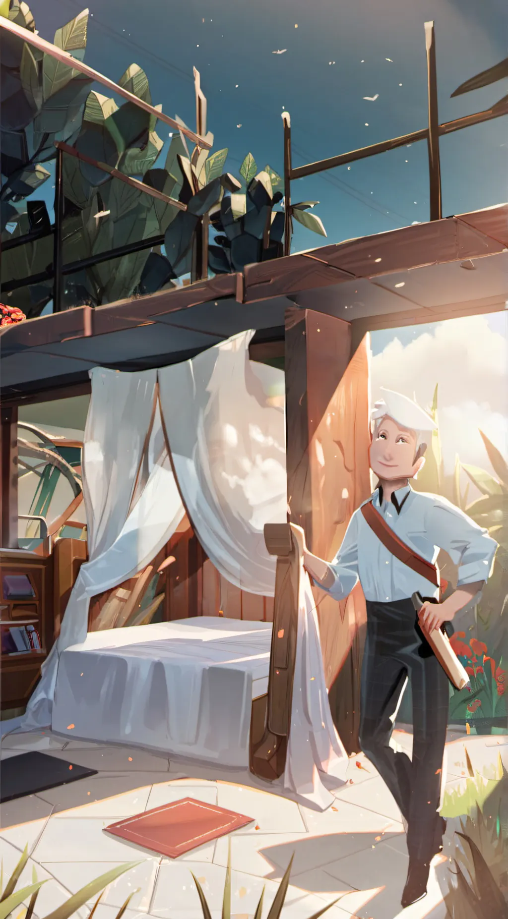 ai character: James  background