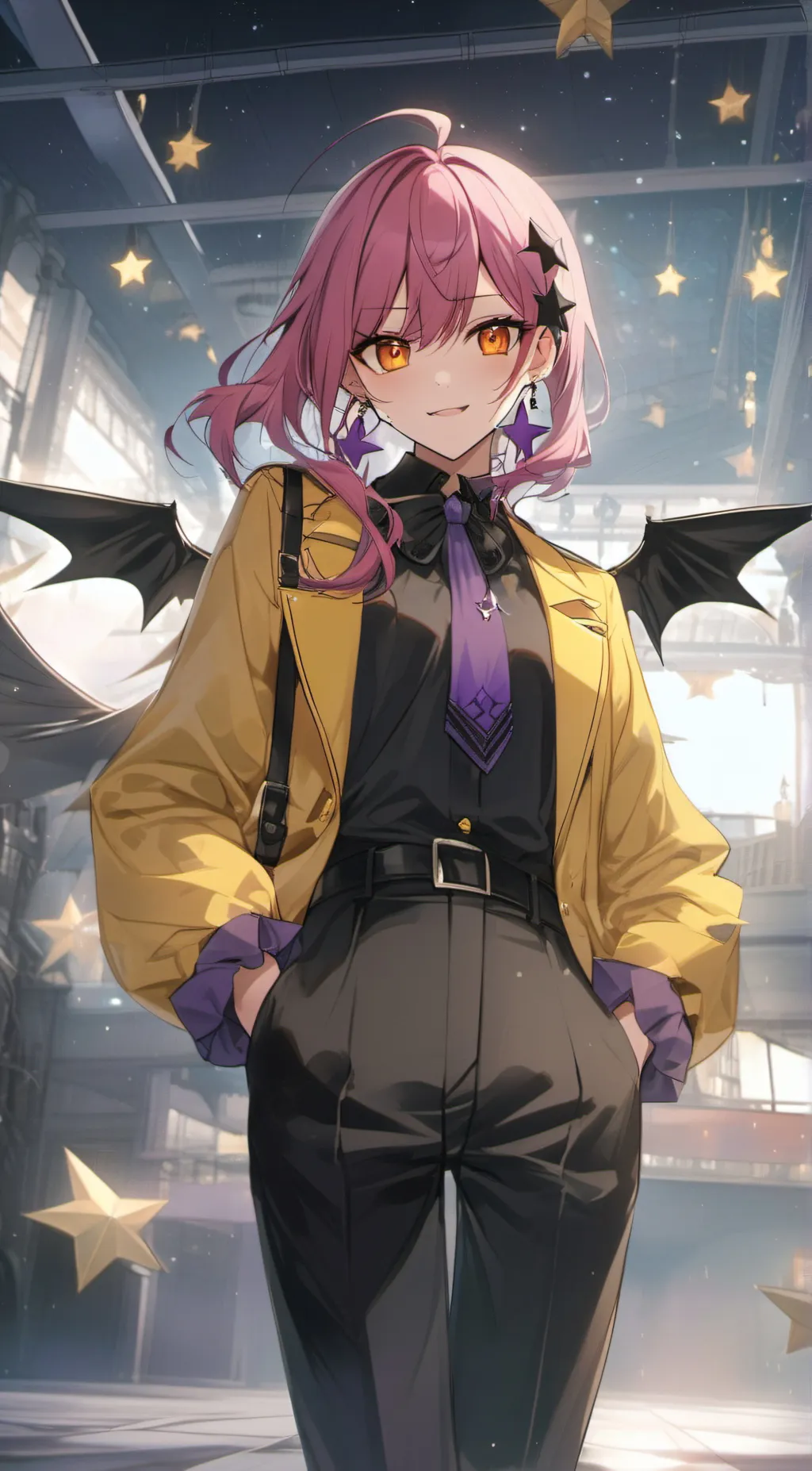 ai character: Nyota(my oc) background