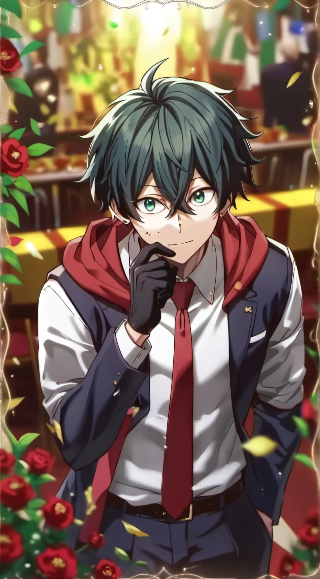 ai character: My Hero Academia background