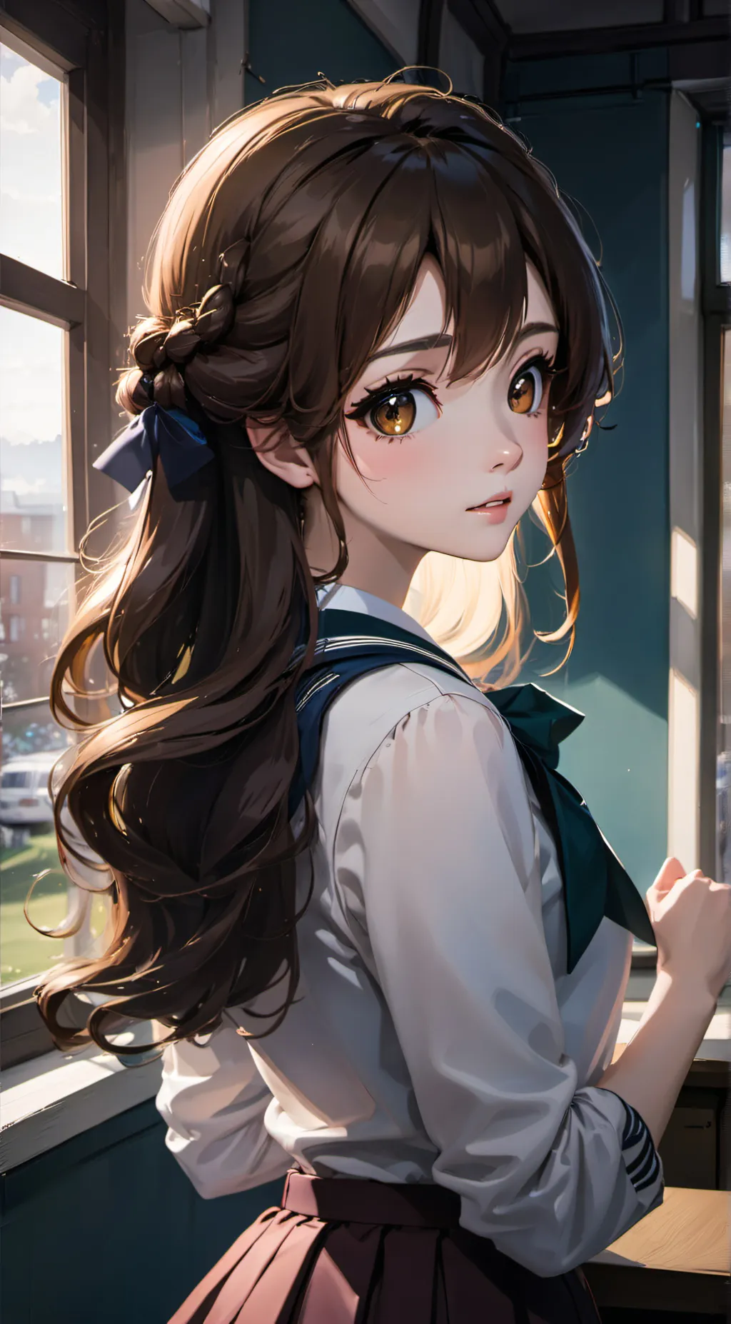 ai character: Aaliyah background
