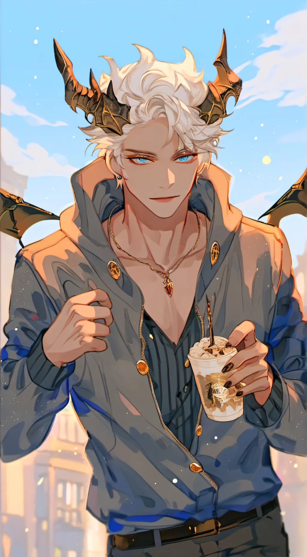 ai character: Vincent the Demon background