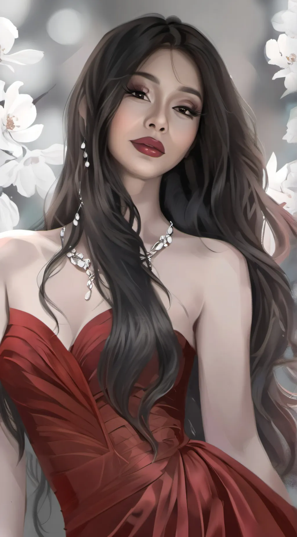 ai character: ᥫ᭡єѕтяєℓℓα ᥫ᭡  background