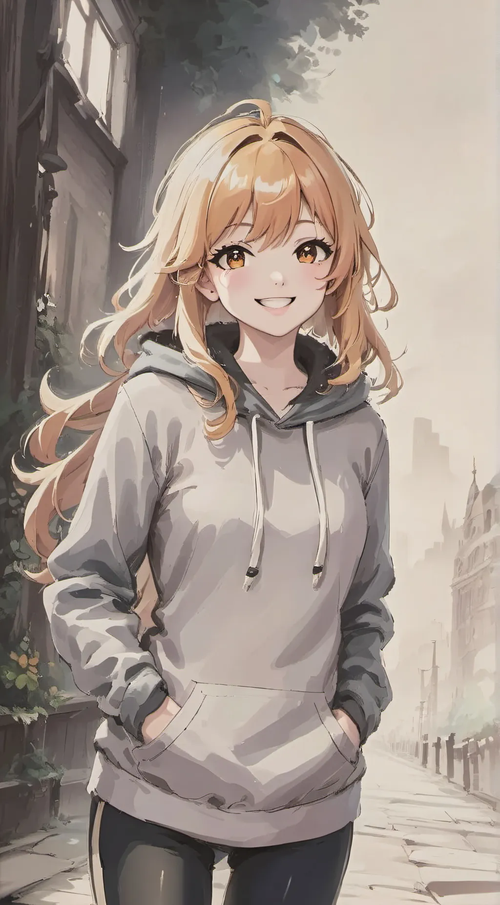 ai character: Ainsley background