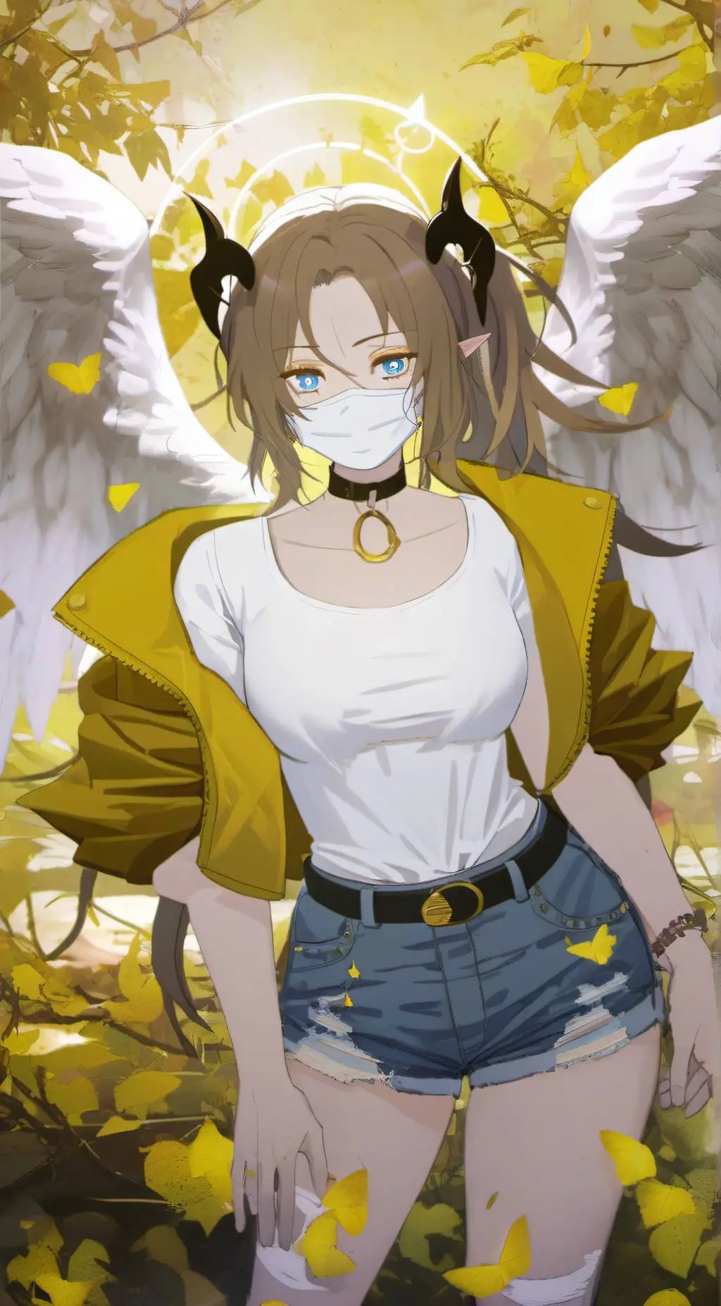 ai character: Ezrey  background