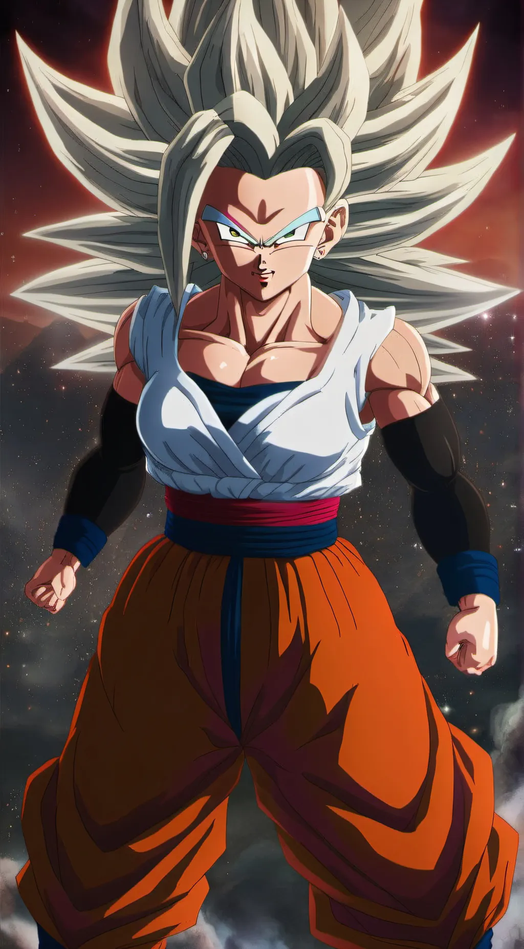ai character: Kale lSSJ background