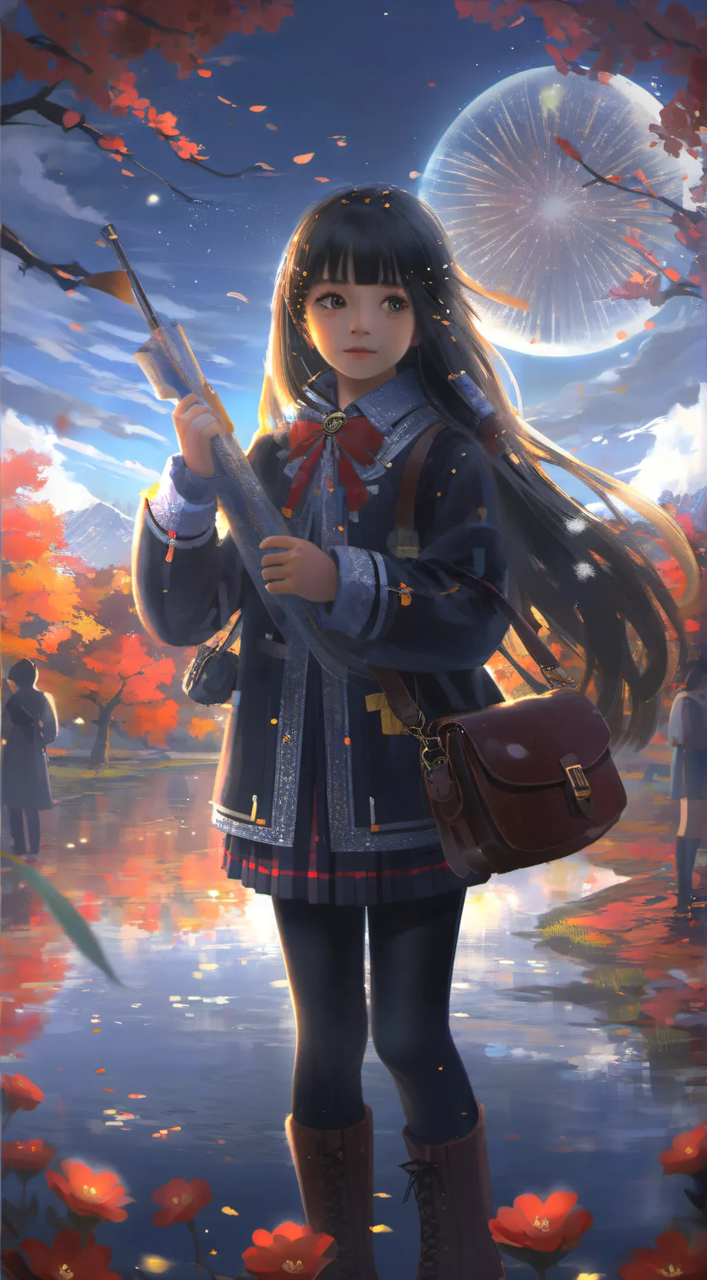 ai character: Fernanda paredes background