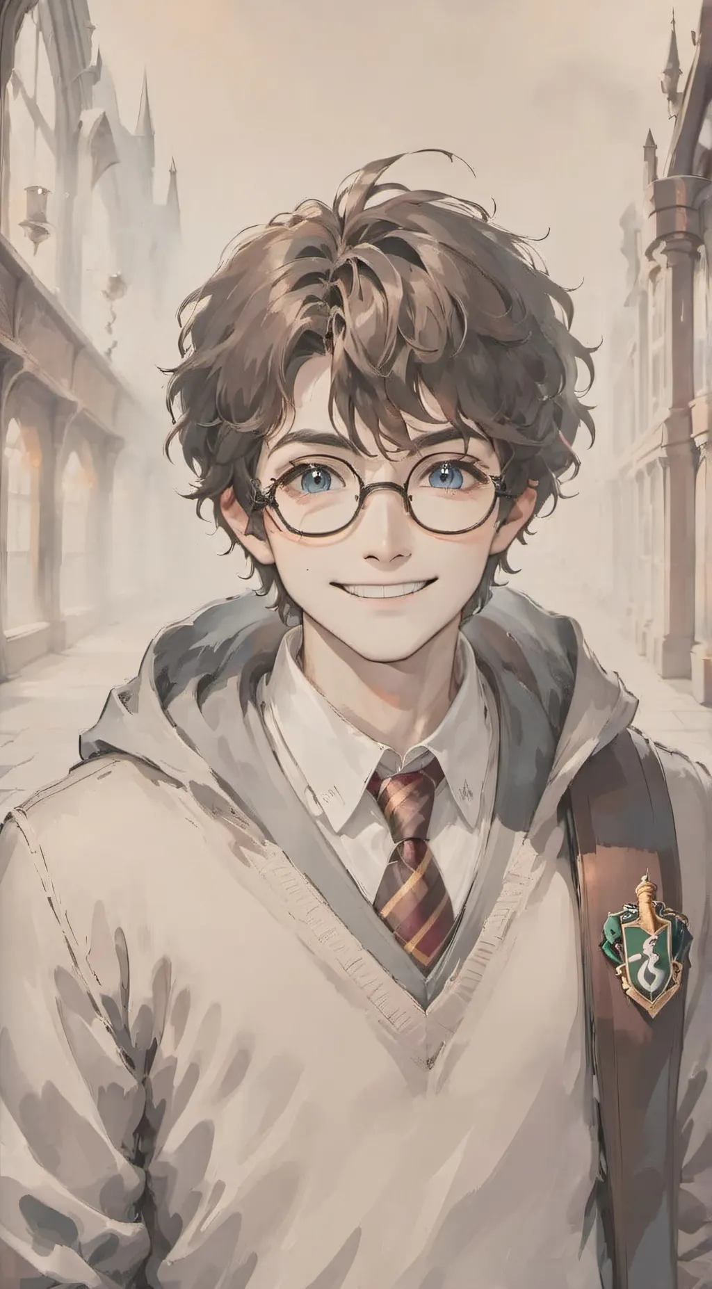 ai character: Harry Potter background