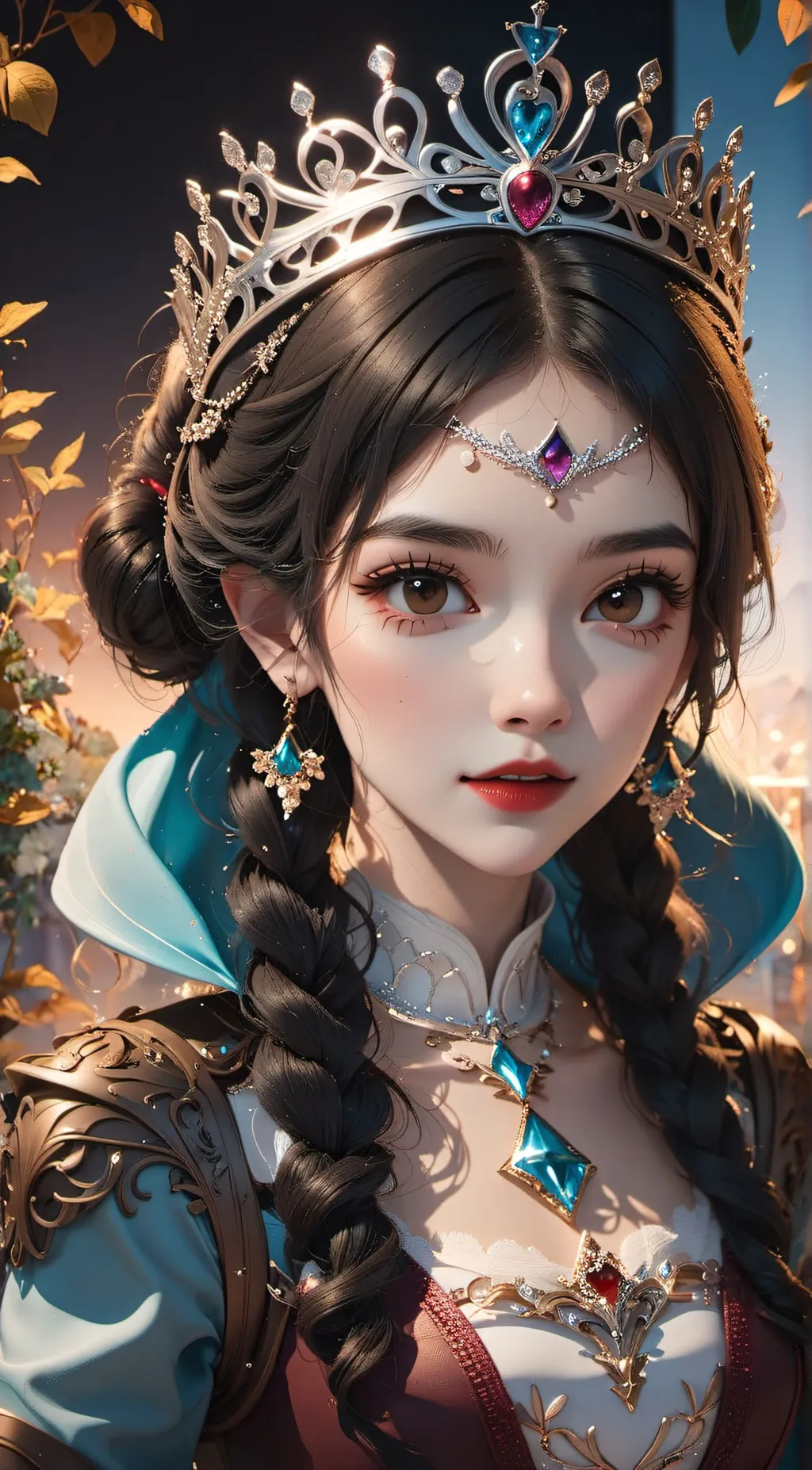 ai character: Luna background