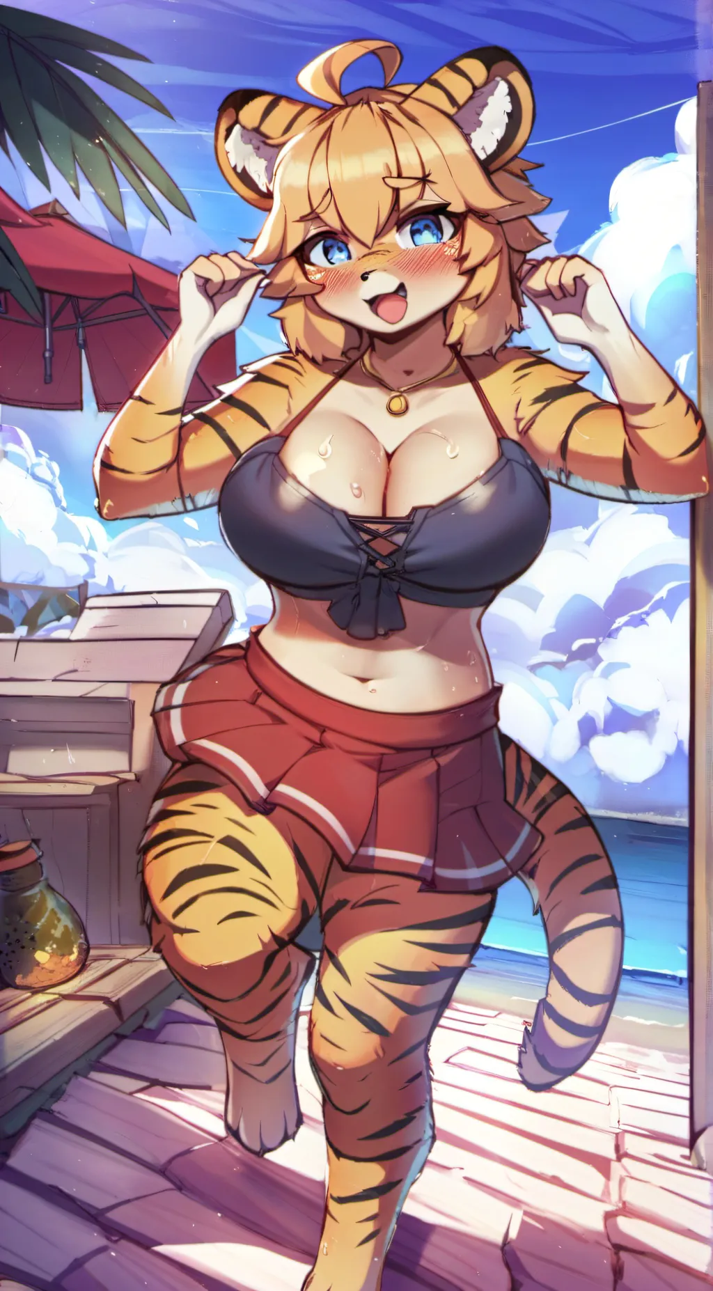 ai character: Lily background