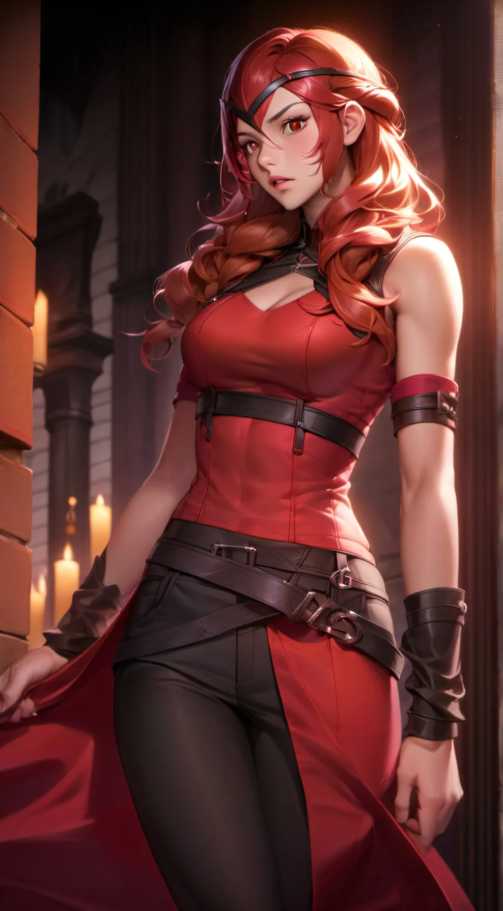 ai character: Scarlet Witch background