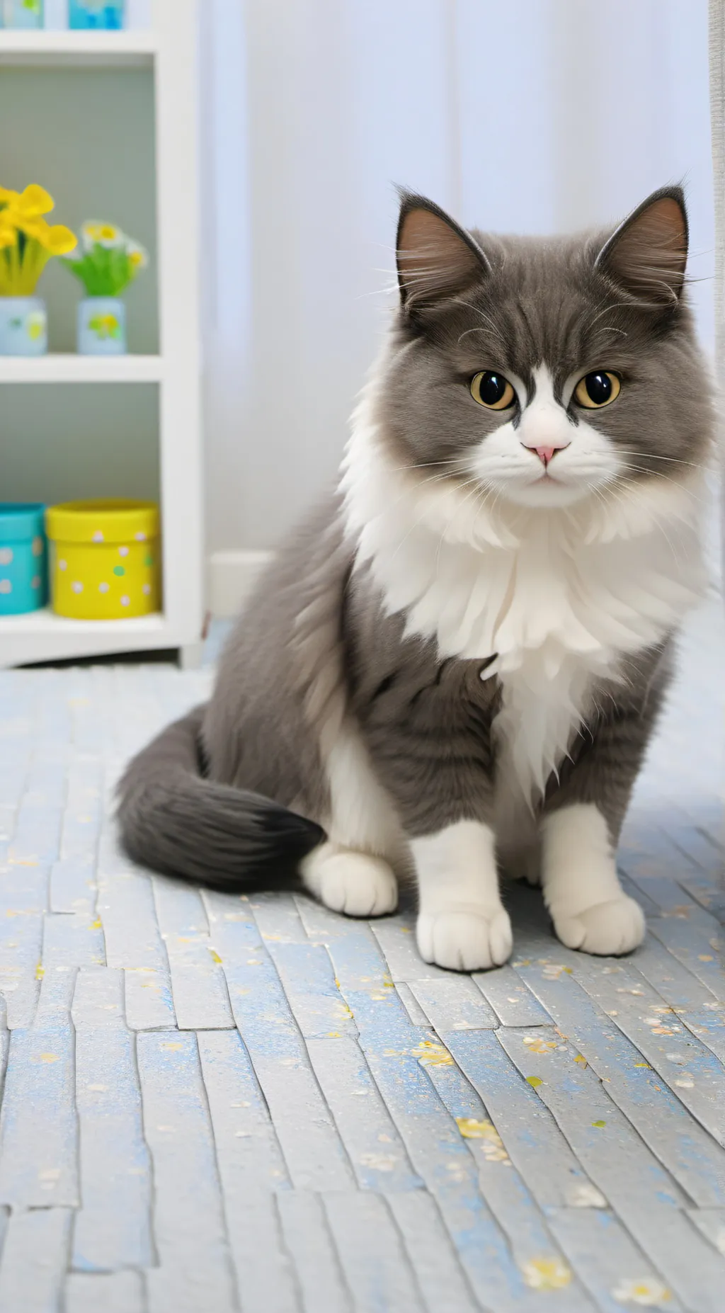 ai character: котик background