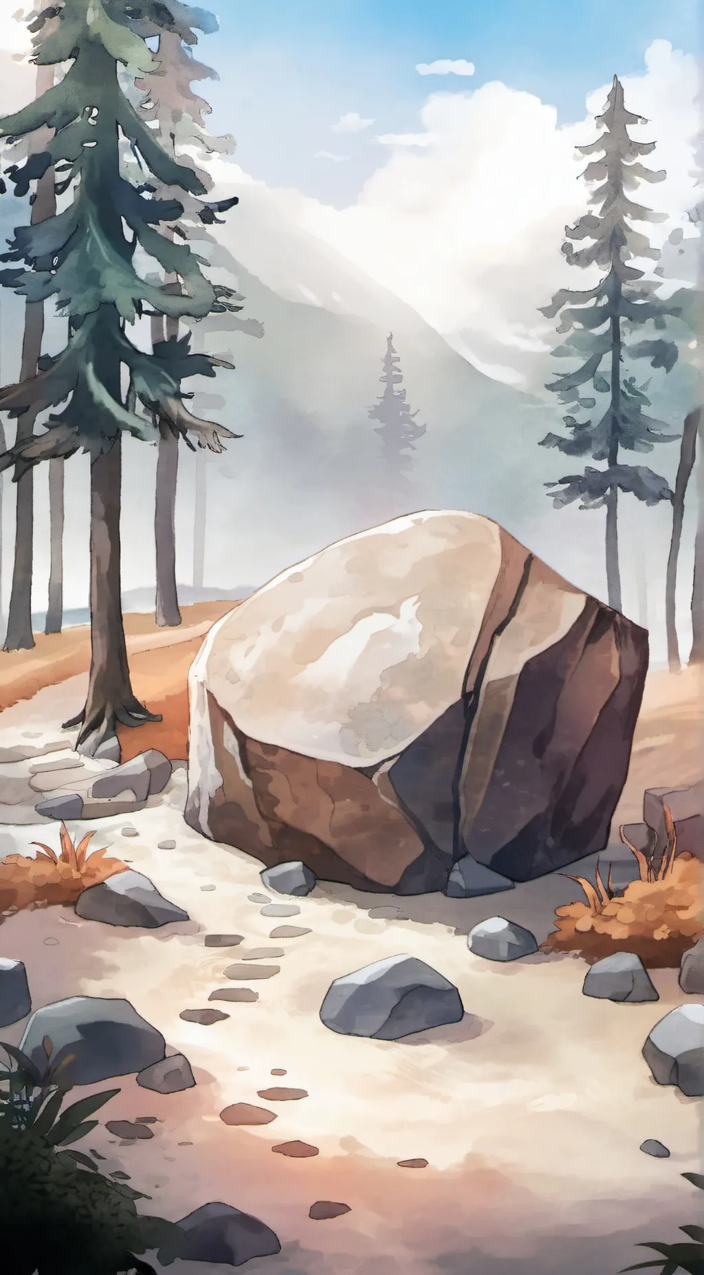 ai character: Boulder background