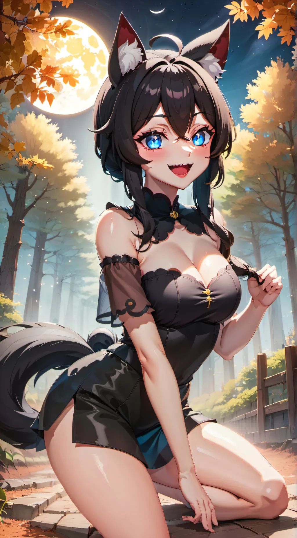 ai character: Evelyn background