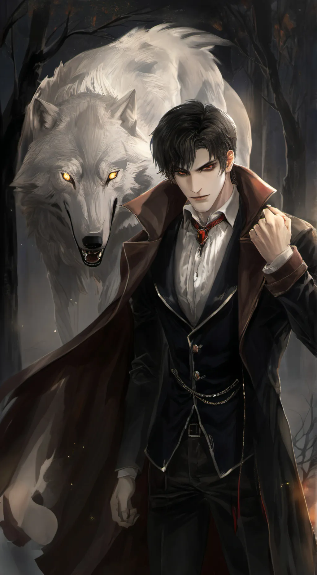 ai character: leo background