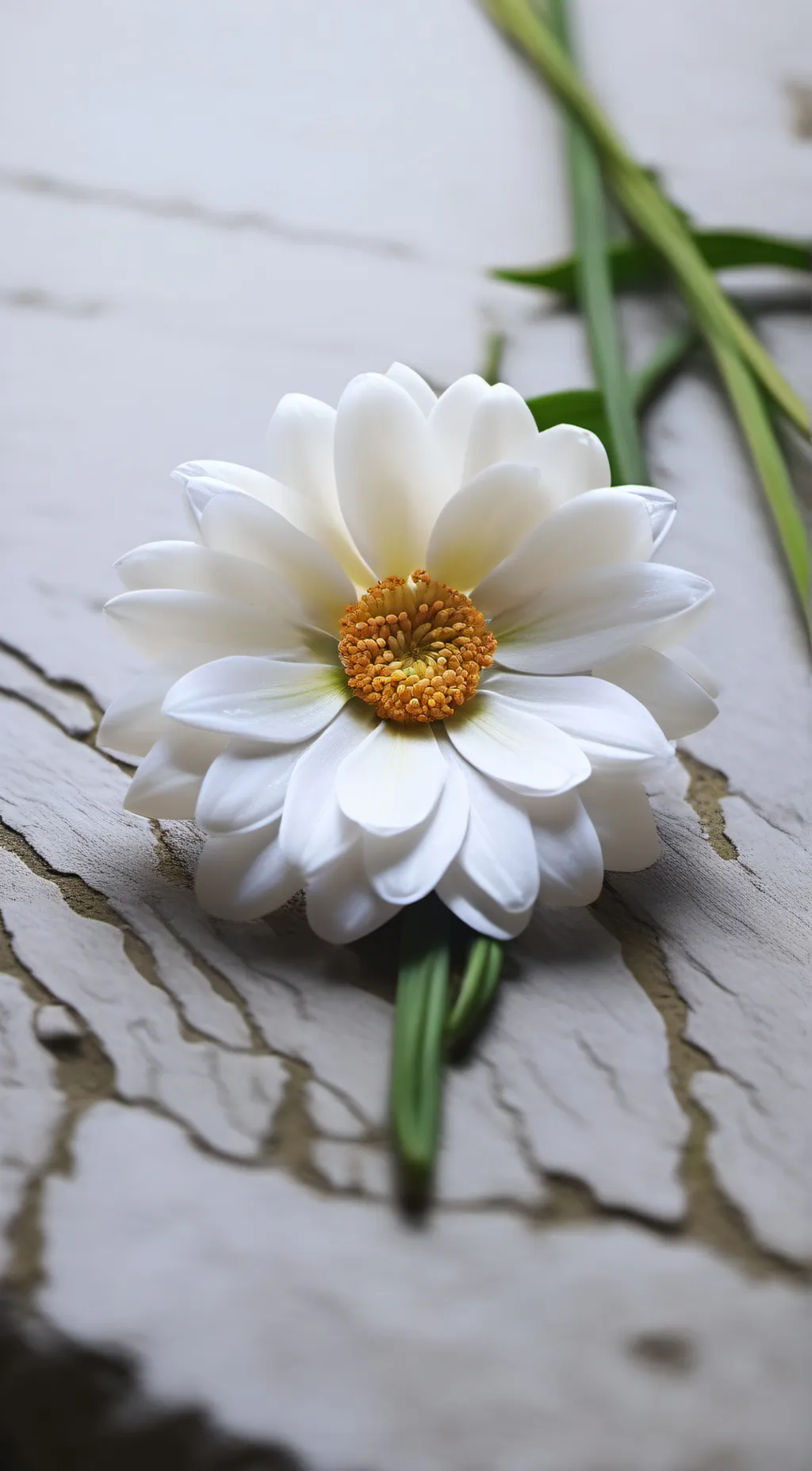 ai character: A Flower background