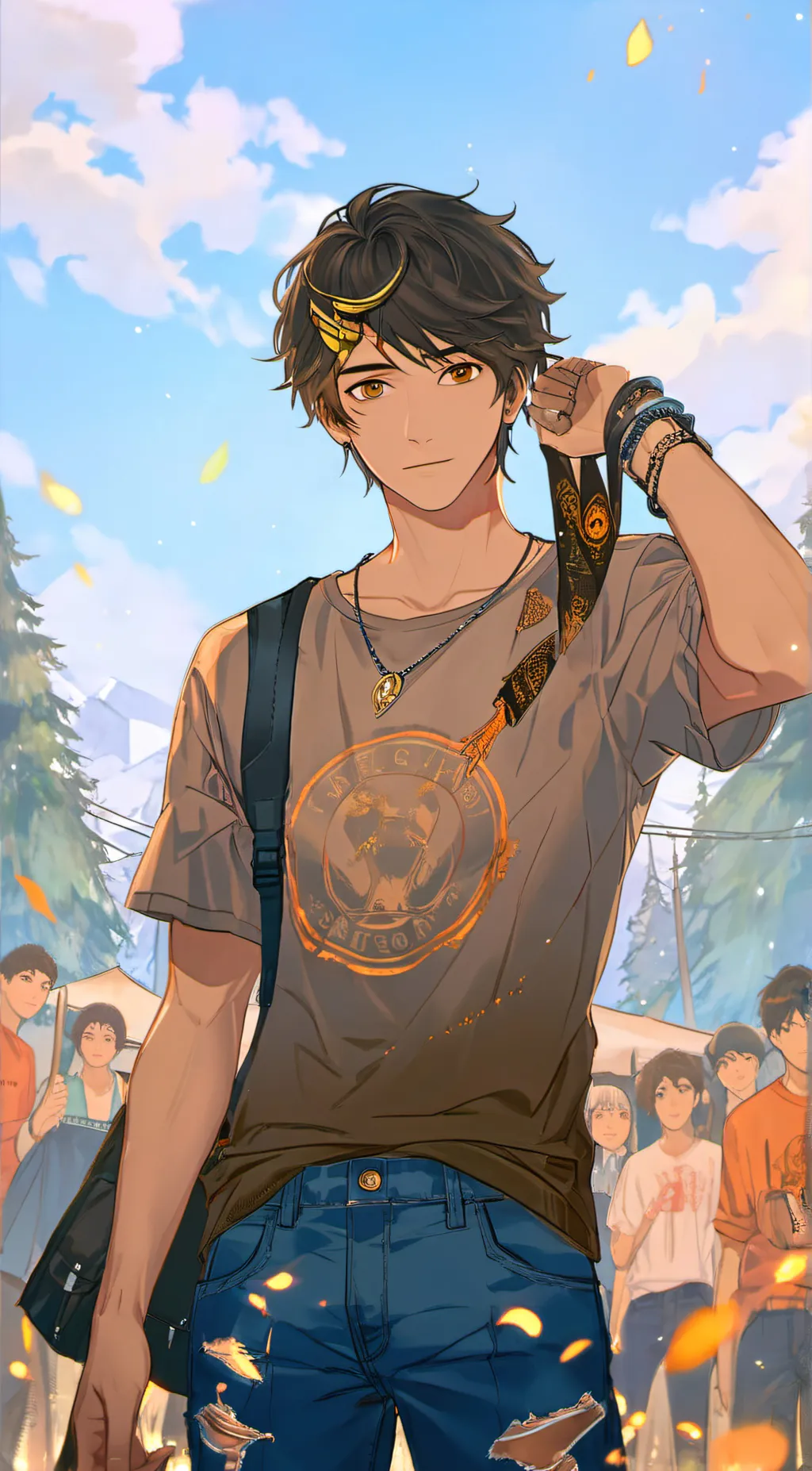 ai character: Andriel Smith background