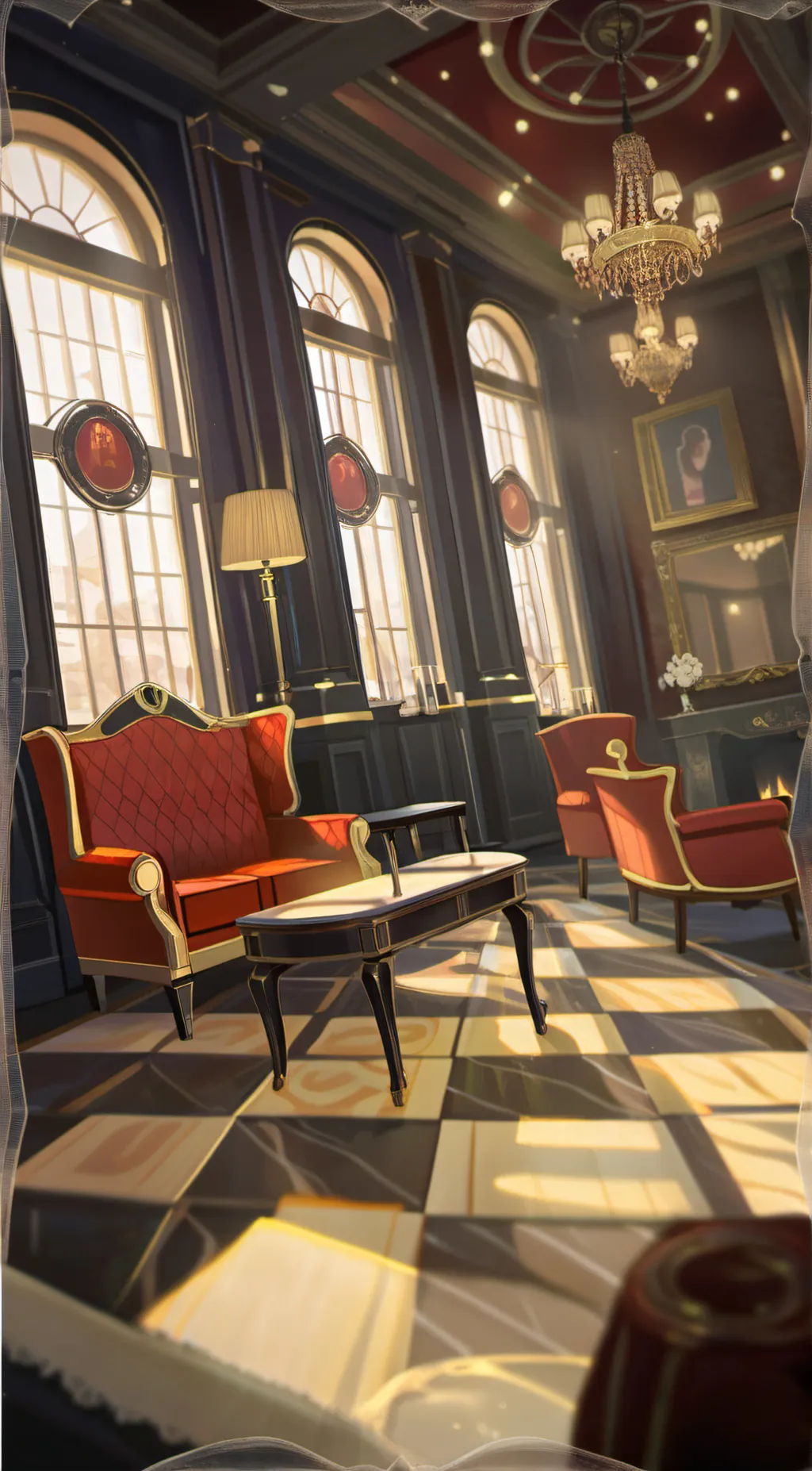 ai character: Hazbin hotel background