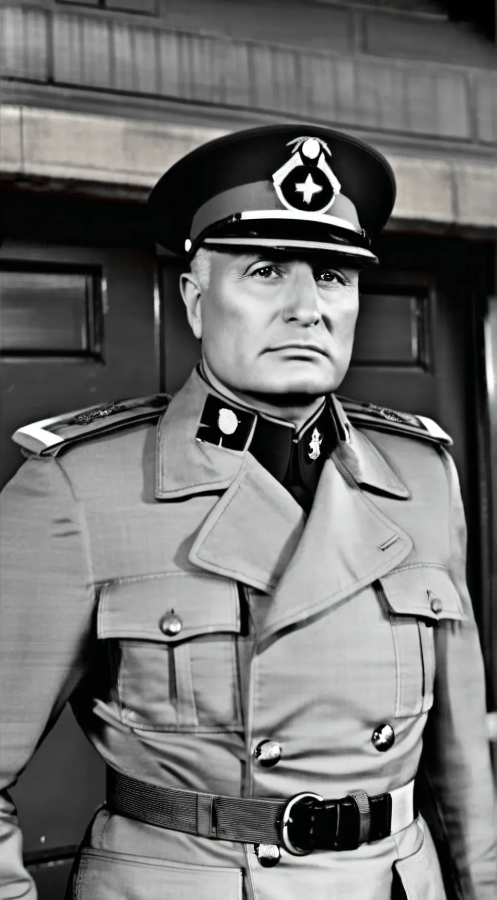 ai character: benito mussolini background