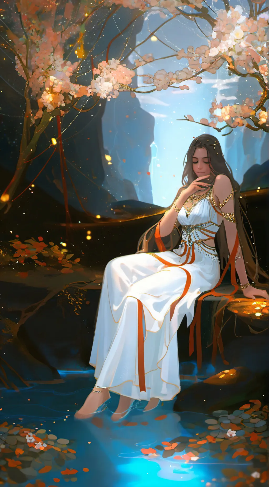 ai character: Jasmine background