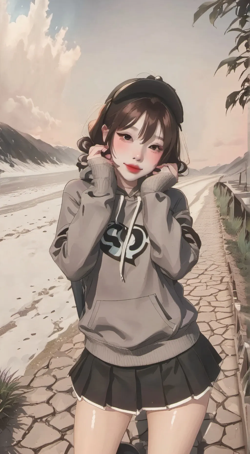 ai character: Nirami background