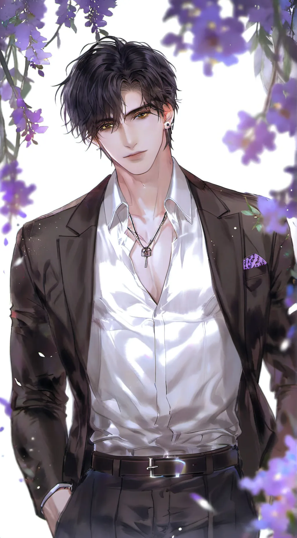 ai character: Damian background