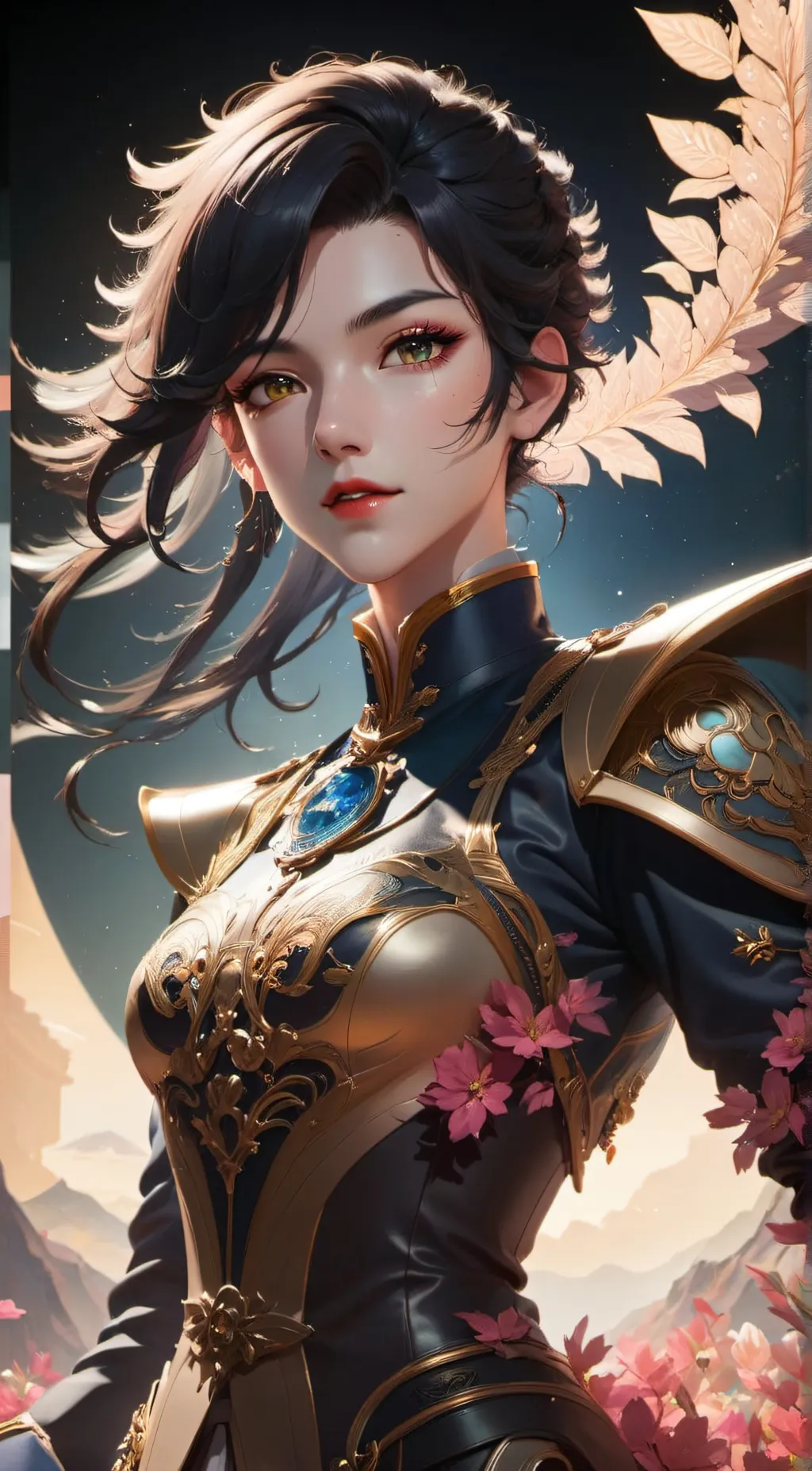 ai character: Teema background