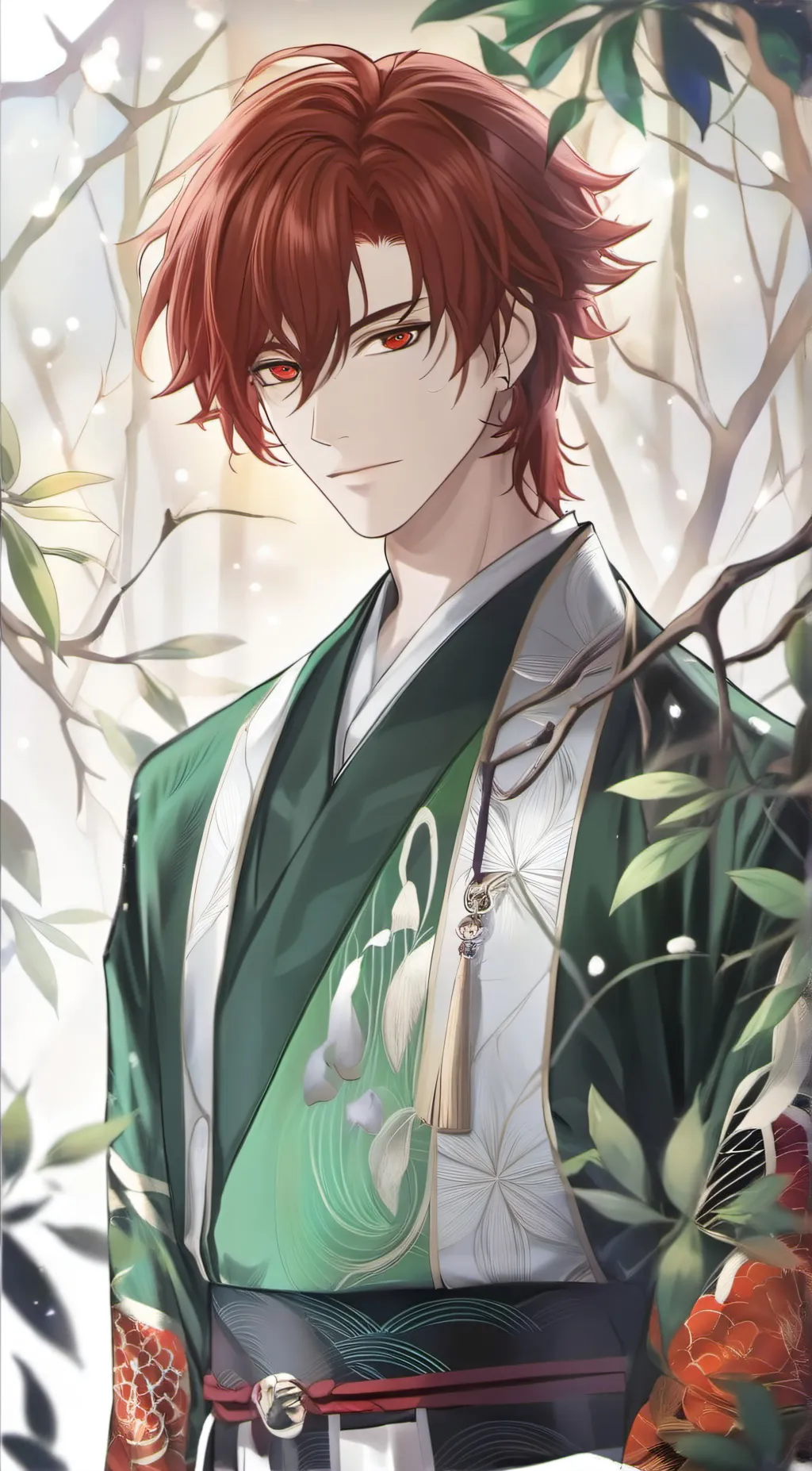ai character: Tanjiro Kamado background