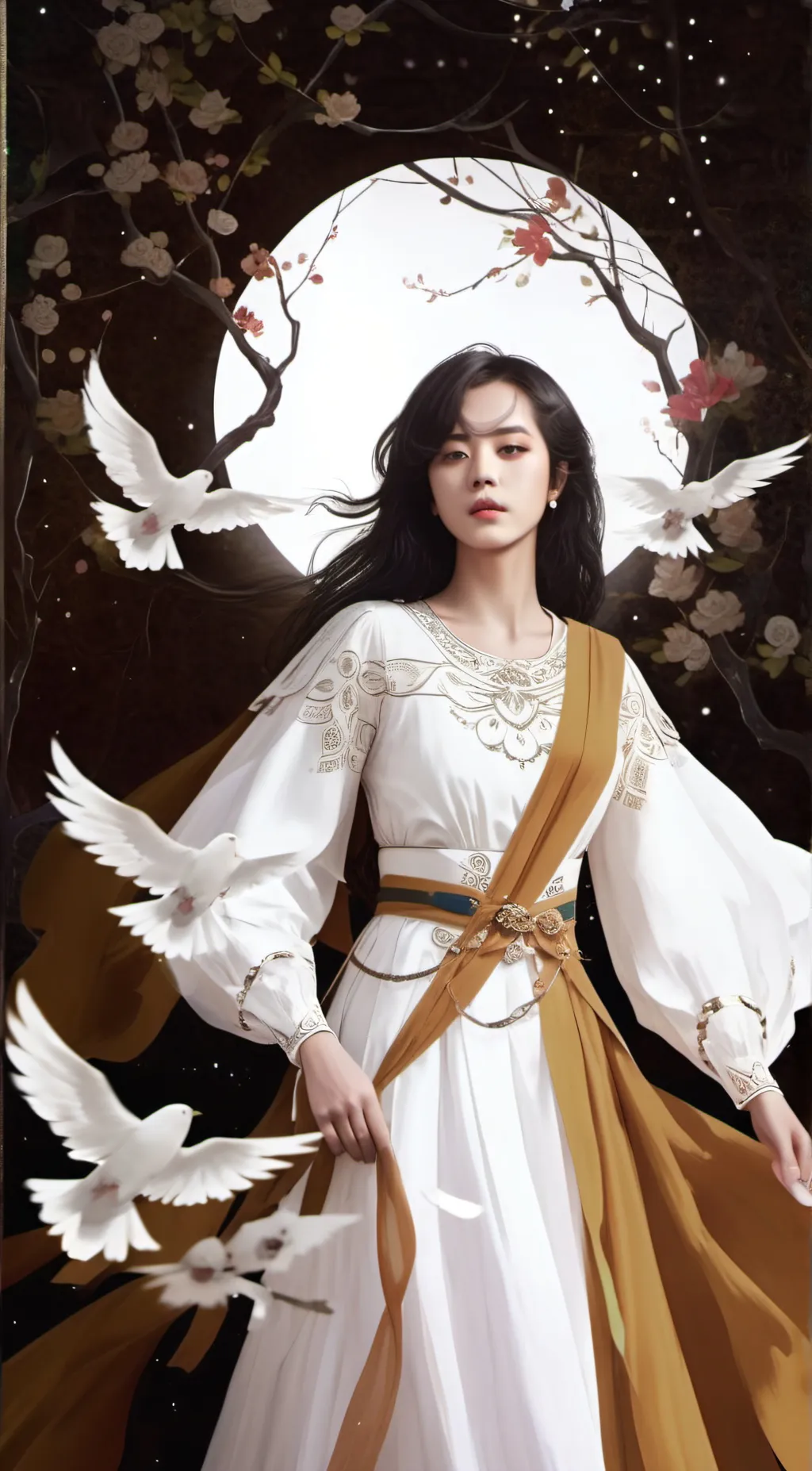 ai character: JisoounnieDoll background