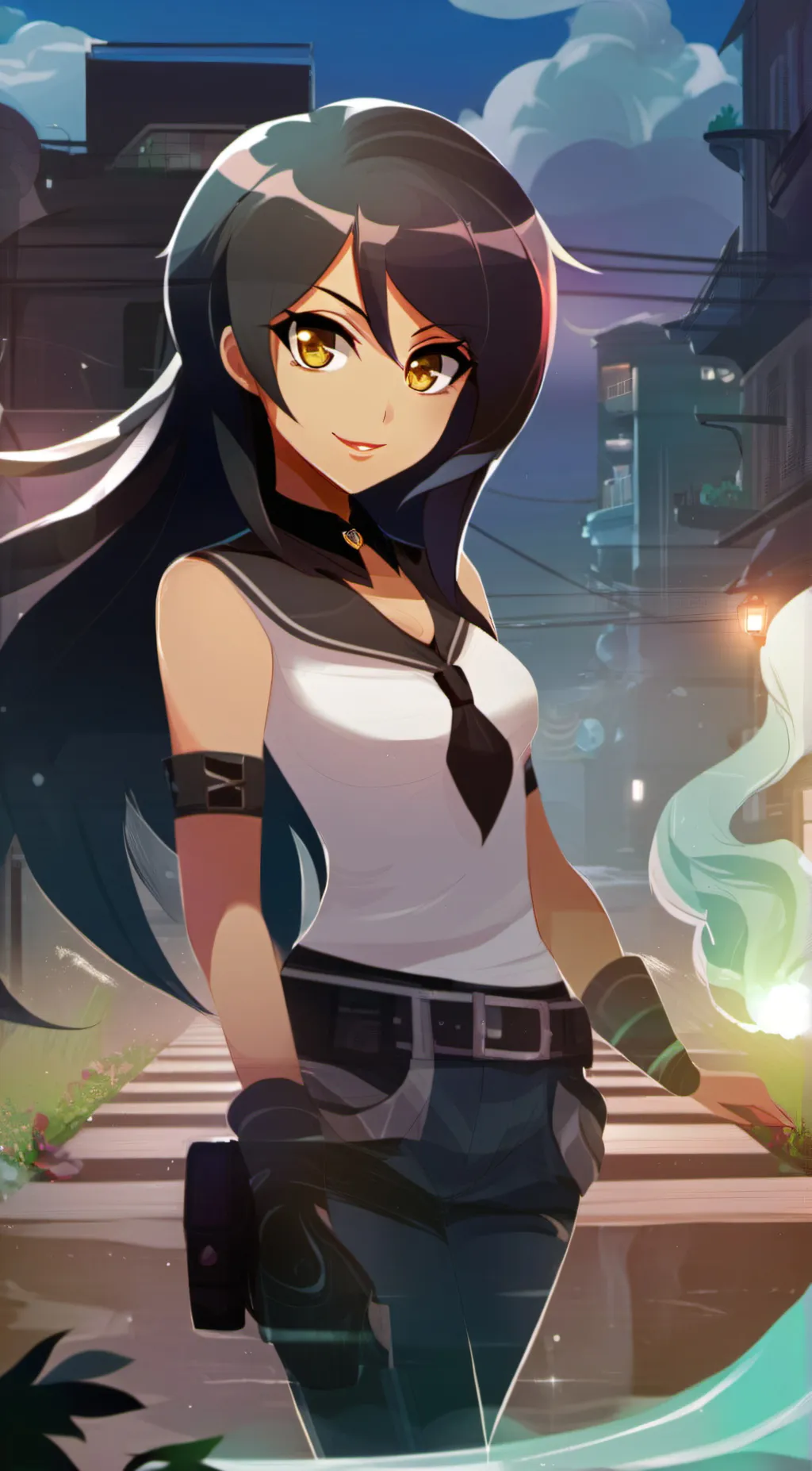 ai character: Aphmau background