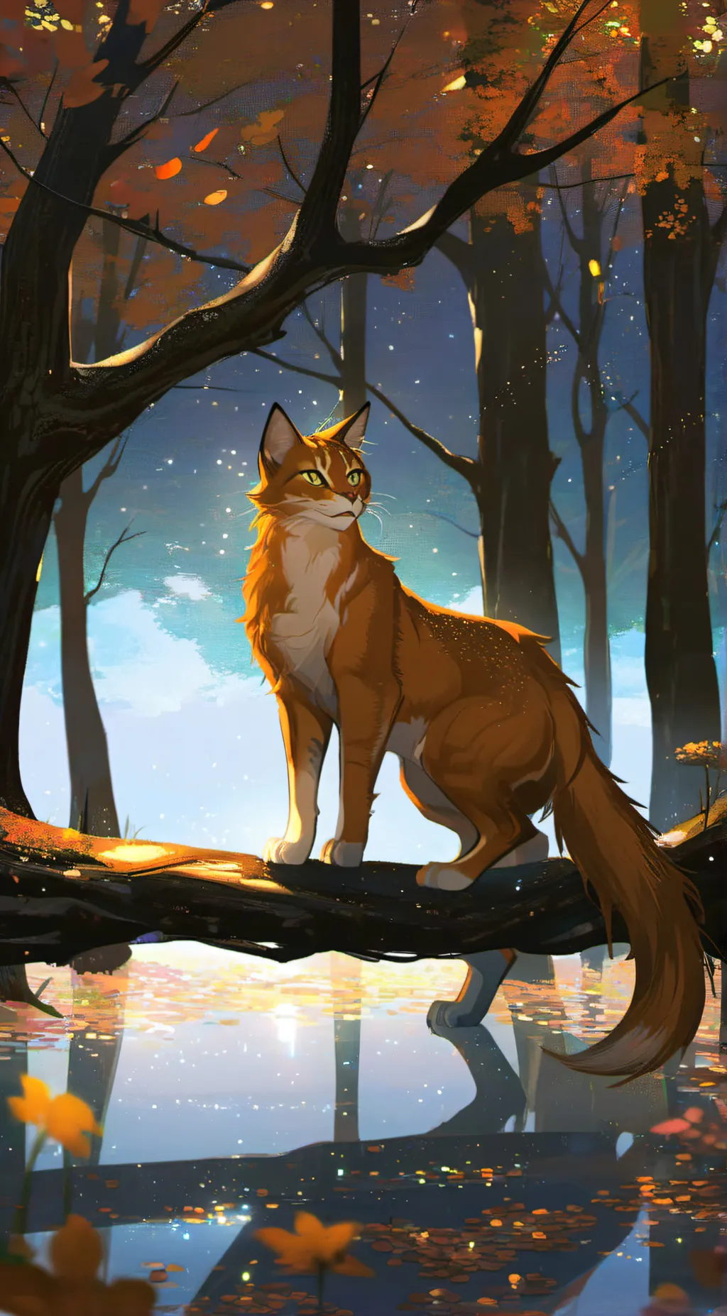 ai character: Firestar background