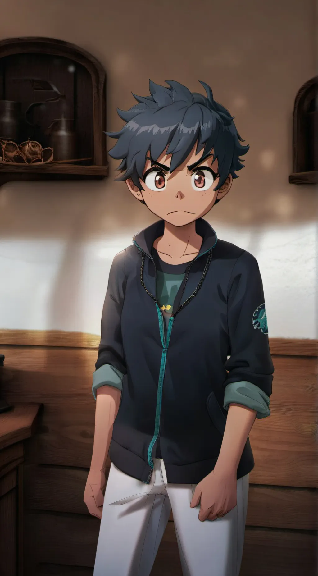 ai character: Pan background