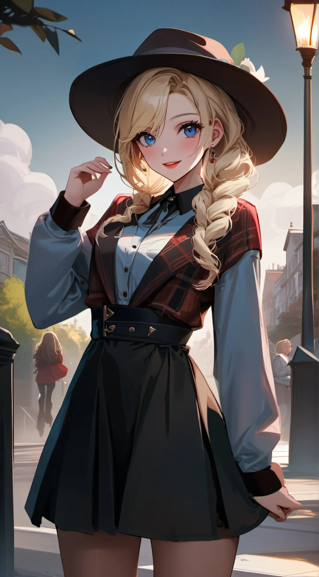 ai character: Lily background