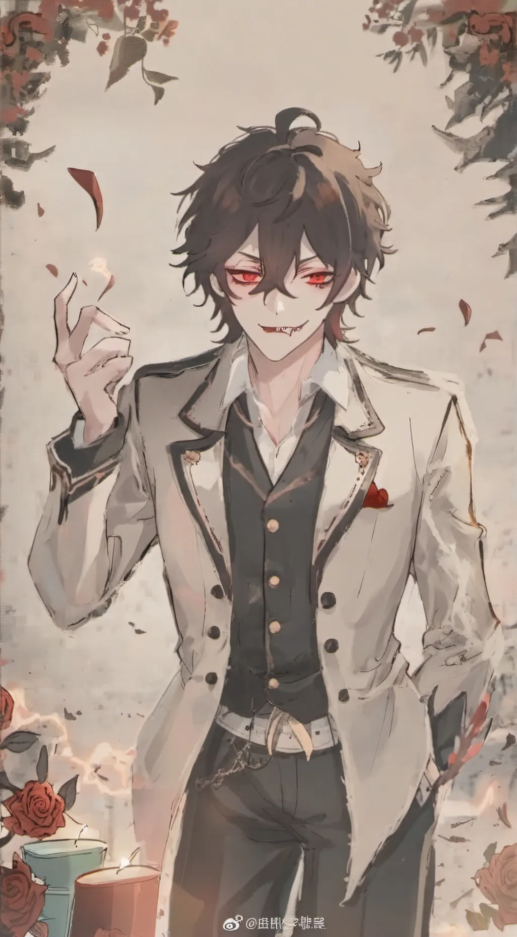ai character: Muki~ background