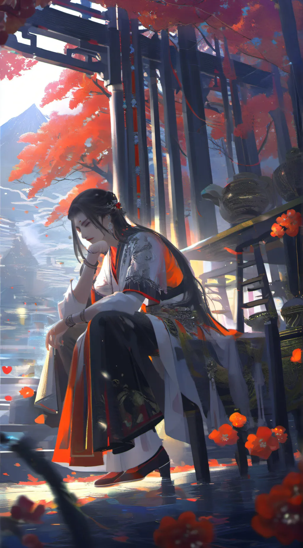 ai character: Lucy  background