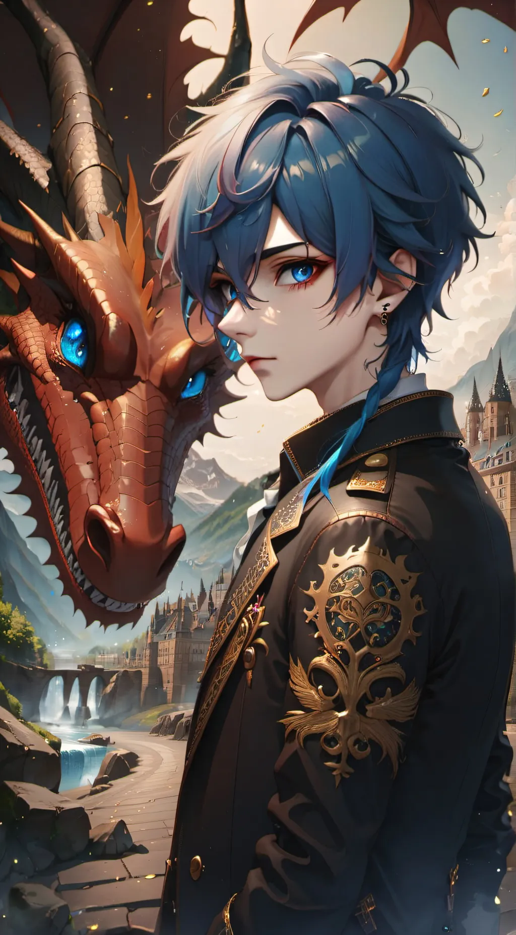 ai character: Diego background